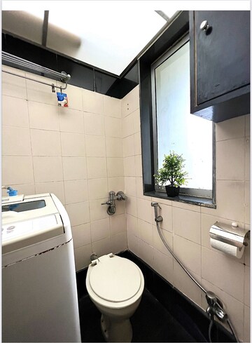 Attached Bathroom in 1 BHK Apartment at Lady Ratan Tower, Worli – for Rent