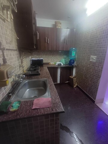 Kitchen in 1 BHK Builder Floor at Nehru Enclave – for Rent