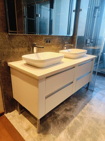 Attached Bathroom in 4 BHK Apartment at Gulshan Dynasty, Sector 144 – for Rent
