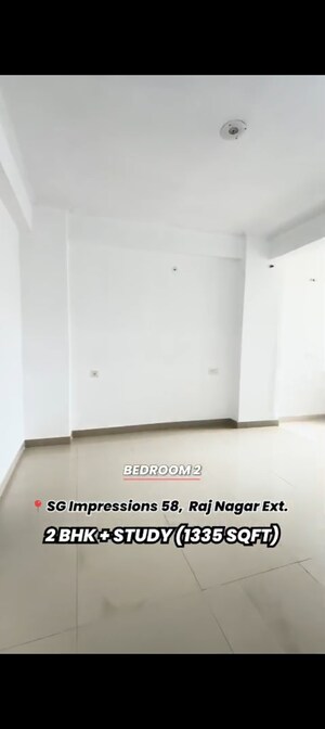 2.5 BHK Apartment For Sale in SG Impressions 58, Raj Nagar Extension