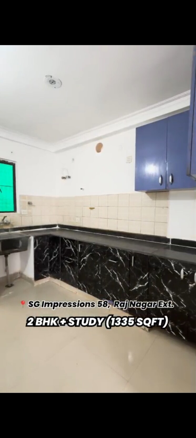 Kitchen, sg-impressions-58 2.5 Bedroom 1335 Sq.Ft. Apartment In Raj Nagar Extension Ghaziabad 8829696
