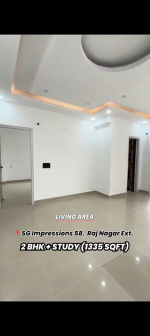 Room in 2.5 BHK Apartment at SG Impressions 58, Raj Nagar Extension – for Sale