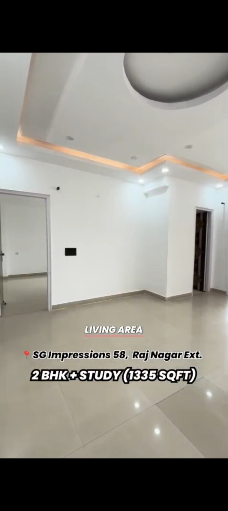 Room, sg-impressions-58 2.5 Bedroom 1335 Sq.Ft. Apartment In Raj Nagar Extension Ghaziabad 8829696