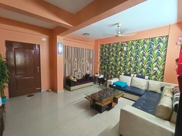 Living Room in 3 BHK Apartment at Asset Aura, Gunjur – for Rent
