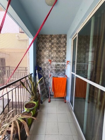 Balcony in 3 BHK Apartment at Asset Aura, Gunjur – for Rent