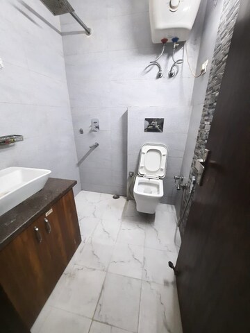 Bathroom in 2 BHK Builder Floor at Malviya Nagar – for Rent