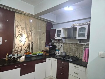 Kitchen in 3 BHK Apartment at Saranya Sarovar, Whitefield – for Rent