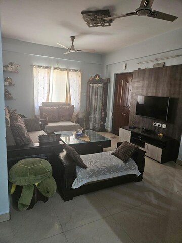 Living Room in 3 BHK Apartment at Saranya Sarovar, Whitefield – for Rent