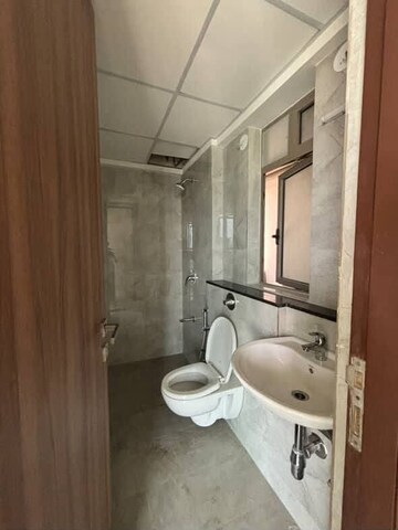 Bathroom in 2 BHK Apartment at Sheth Irene, Malad West – for Rent