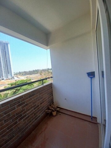 Balcony in 3 BHK Apartment at Golden Palms Apartment Bangalore, Thanisandra Main Road – for Rent