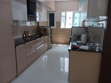 Kitchen in 3 BHK Apartment at Golden Palms Apartment Bangalore, Thanisandra Main Road – for Rent