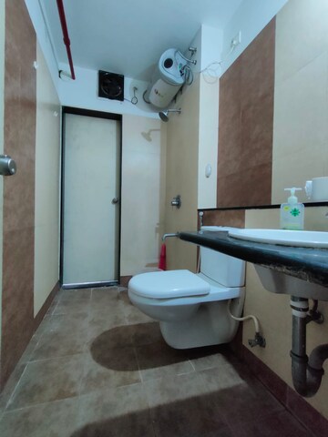 Bathroom in 1 BHK Apartment at Paranjape Blue Ridge, Hinjewadi – for Rent
