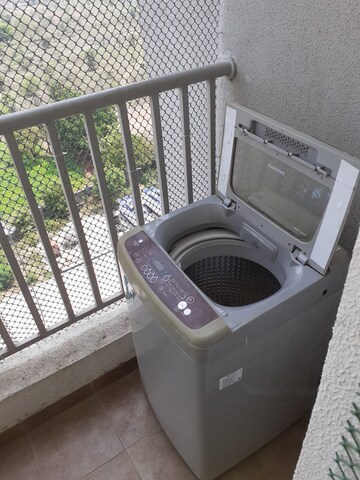 Balcony in 1 BHK Apartment at Paranjape Blue Ridge, Hinjewadi – for Rent