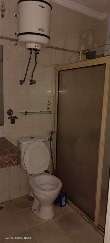 Bathroom in 2 BHK Builder Floor at Geetanjali Enclave – for Rent
