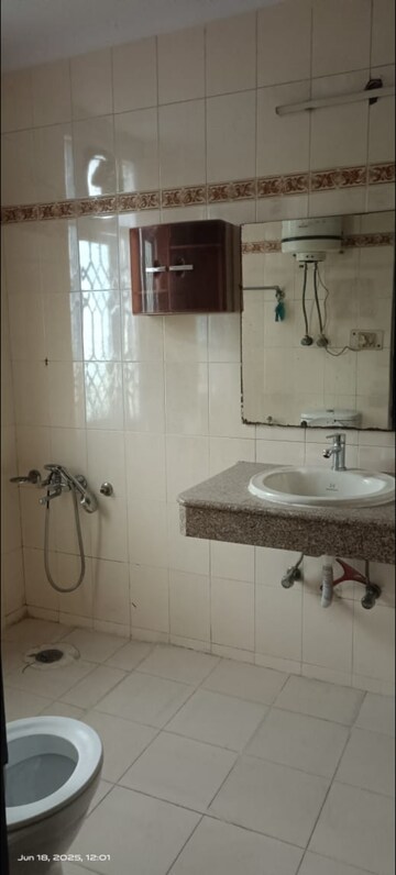 Bathroom in 2 BHK Builder Floor at Geetanjali Enclave – for Rent