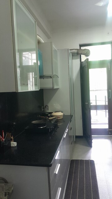 Kitchen in 3 BHK Builder Floor at Eros Rosewood City, Sector 49 – for Rent