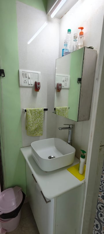Bathroom in 2 BHK Apartment at JP Decks, Goregaon East – for Rent