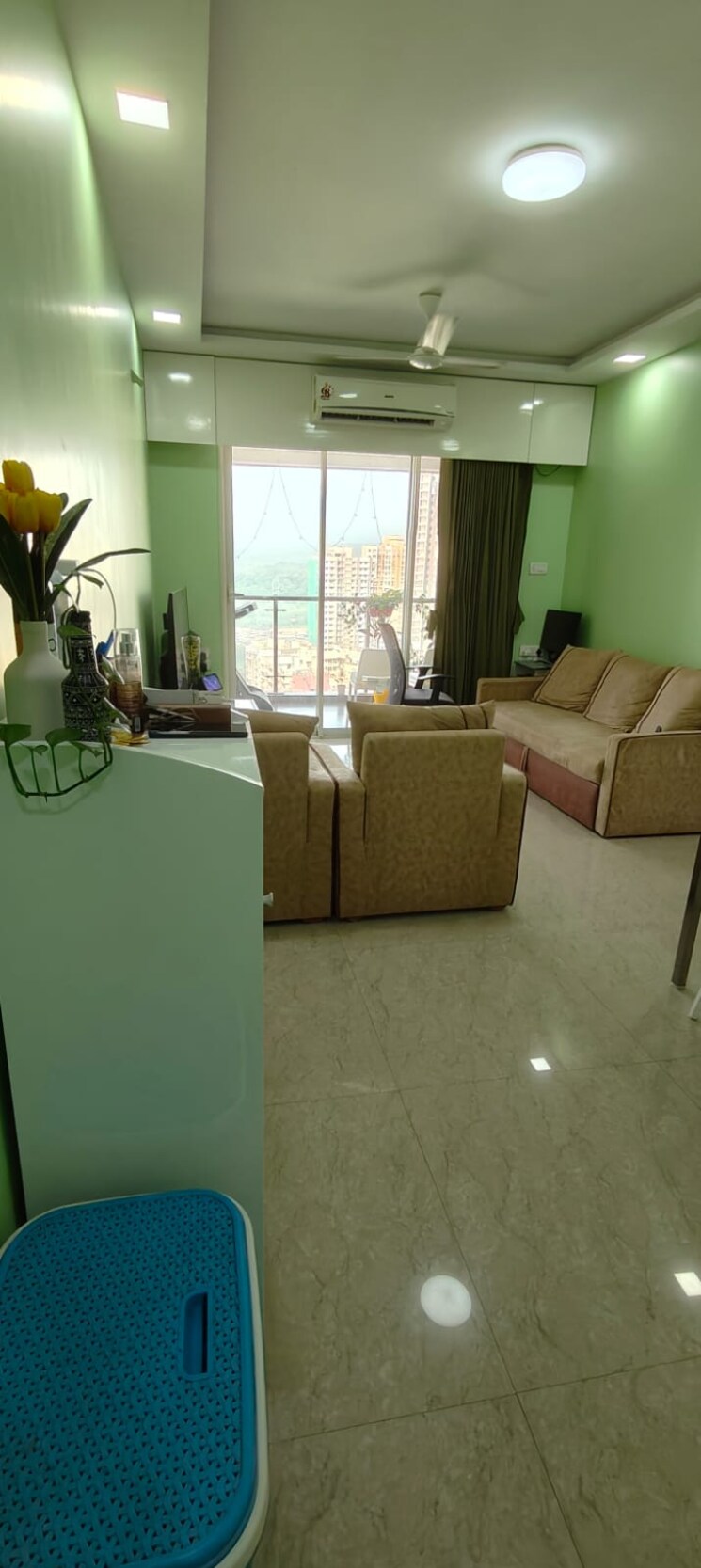 Living Room, jp-decks 2 Bedroom 1120 Sq.Ft. Apartment In Goregaon East Mumbai 8829768