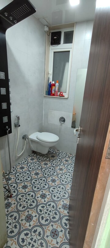 Bathroom in 2 BHK Apartment at JP Decks, Goregaon East – for Rent