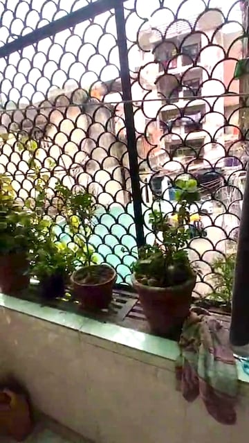 Balcony in 2 BHK Builder Floor at Mehrauli – for Rent