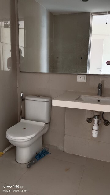 Bathroom in 3 BHK Apartment at Rodas Enclave Evergreen, Patlipada – for Rent