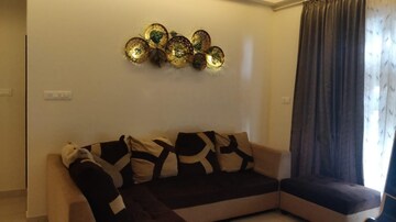 Living Room in 2 BHK Apartment at Prestige Lakeside Habitat, Varthur – for Rent