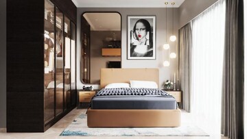 Bedroom in 2 BHK Apartment at JP Decks, Goregaon East – for Rent