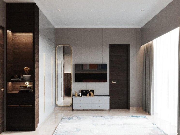 Living Room, jp-decks 2 Bedroom 1120 Sq.Ft. Apartment In Goregaon East Mumbai 8829852