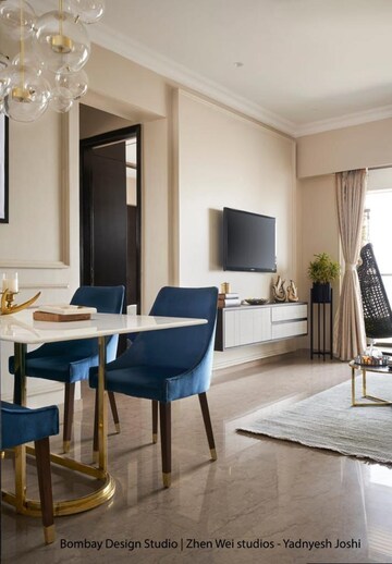 Living Room in 2 BHK Apartment at JP Decks, Goregaon East – for Rent