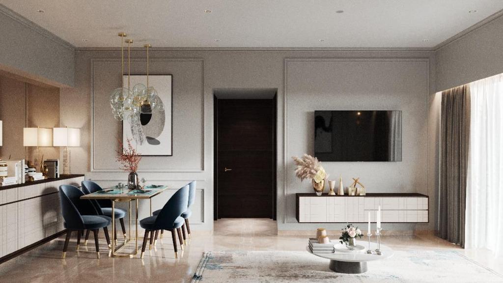 2 BHK Apartment For Rent in JP Decks