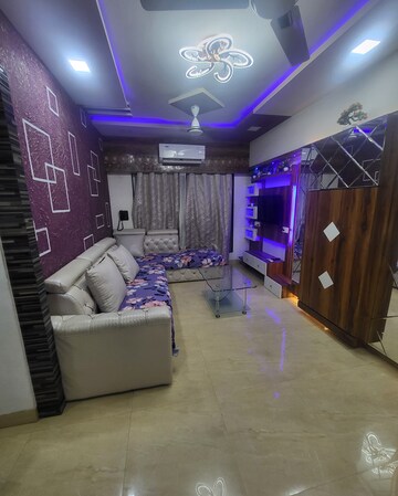 Living Room in 1.5 BHK Apartment at Dosti Avenue, Sakinaka – for Rent
