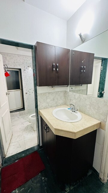 Bathroom in 2 BHK Apartment at Hiranandani Athena, Ghodbunder Road – for Rent