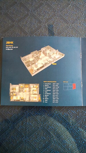 Master Plan in 2 BHK Apartment at Harapanahalli – for Sale