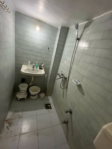 Bathroom in 1 BHK Apartment at L&T Emerald Isle, Powai – for Rent