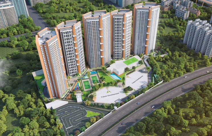 Exterior View, gera-joy-on-the-tree-tops 3 Bedroom 1218 Sq.Ft. Apartment In Hinjewadi Pune 8830013