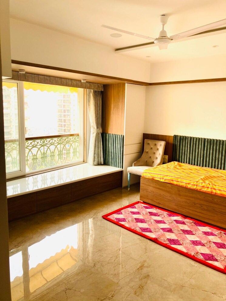 Bedroom, nahar-amrit-shakti 3 Bedroom 1000 Sq.Ft. Apartment In Chandivali Mumbai 8830083