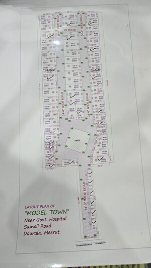  Plot – Map Location View at Daurala - for Sale