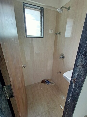 Bathroom in 1 BHK Apartment at Sector 8 Sanpada – for Rent