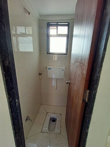 Bathroom in 1 BHK Apartment at Sector 8 Sanpada – for Rent