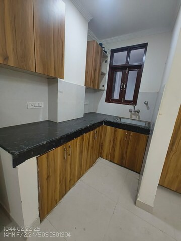 Kitchen in 1 BHK Builder Floor at Saket – for Rent