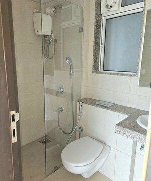 Bathroom in 3 BHK Apartment at L&T Emerald Isle, Powai – for Sale