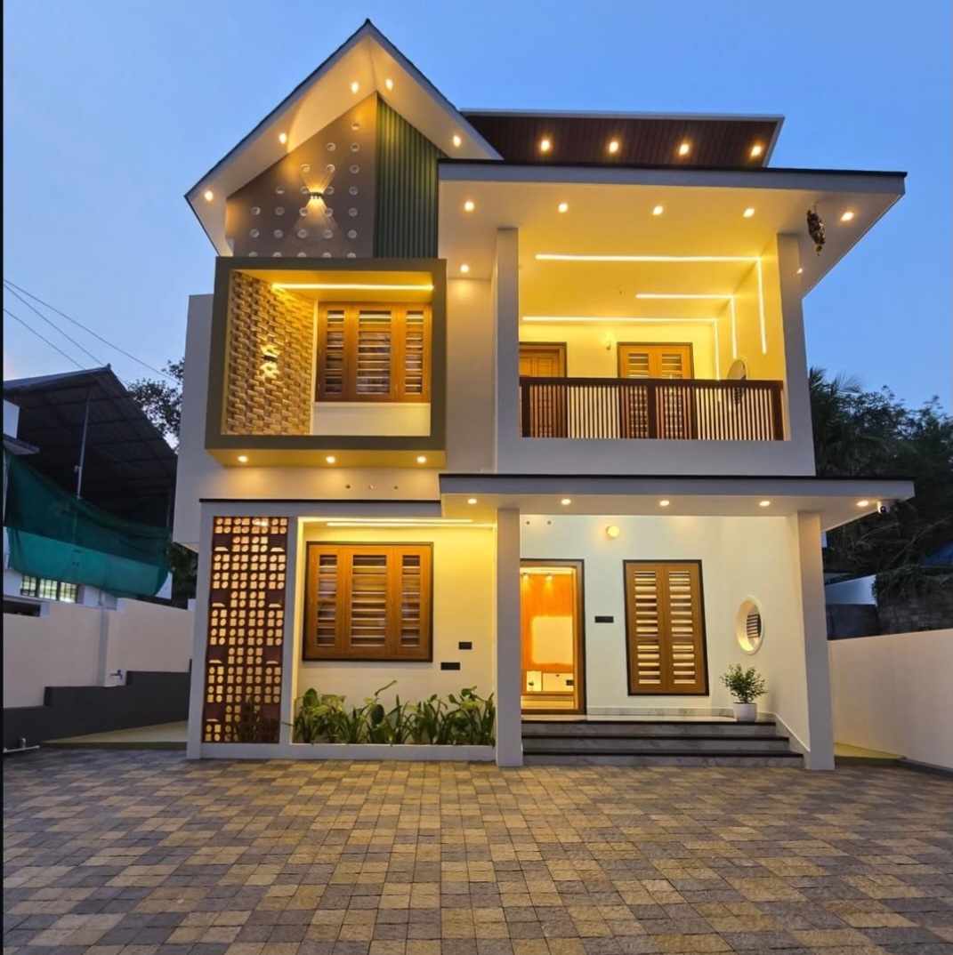 2 BHK + Pooja Room Villa For Sale in Akathethara