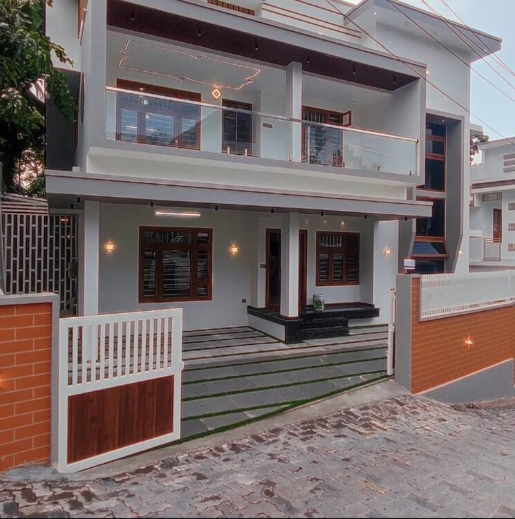 Exterior View, akathethara 2 Bedroom 1200 Sq.Ft. Villa In Akathethara Palakkad 8830198