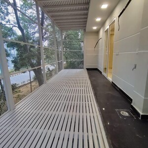 Balcony in 3 BHK Builder Floor at Unitech South City 1, South City 1 – for Sale