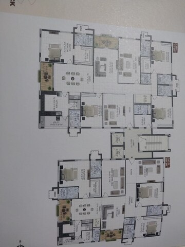 Floor Plan in 4 BHK Apartment at Banjara Hills – for Sale