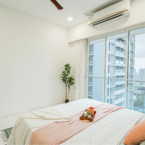Bedroom in 3 BHK Apartment at Ekta Tripolis, Goregaon West – for Sale