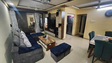 Living Room in 2 BHK Apartment at Unique Aurum, Mira Road – for Sale
