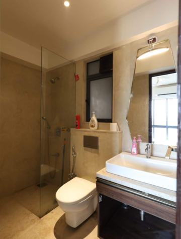 Bathroom in 3 BHK Apartment at K Raheja Vistas, Chandivali – for Sale