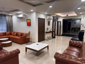 Living Room in 3 BHK Builder Floor at Ardee City, Sector 52 – for Sale