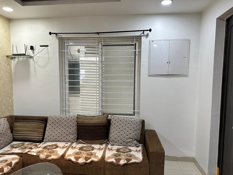 Living Room, svc-tree-walk 3 Bedroom 2050 Sq.Ft. Apartment In Kondapur Hyderabad 8830421